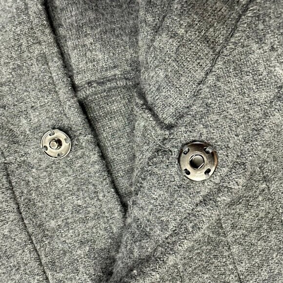 Alexandra Bartlett Long Wool Sweater Coat Size XS Women's Grey - Picture 4 of 6